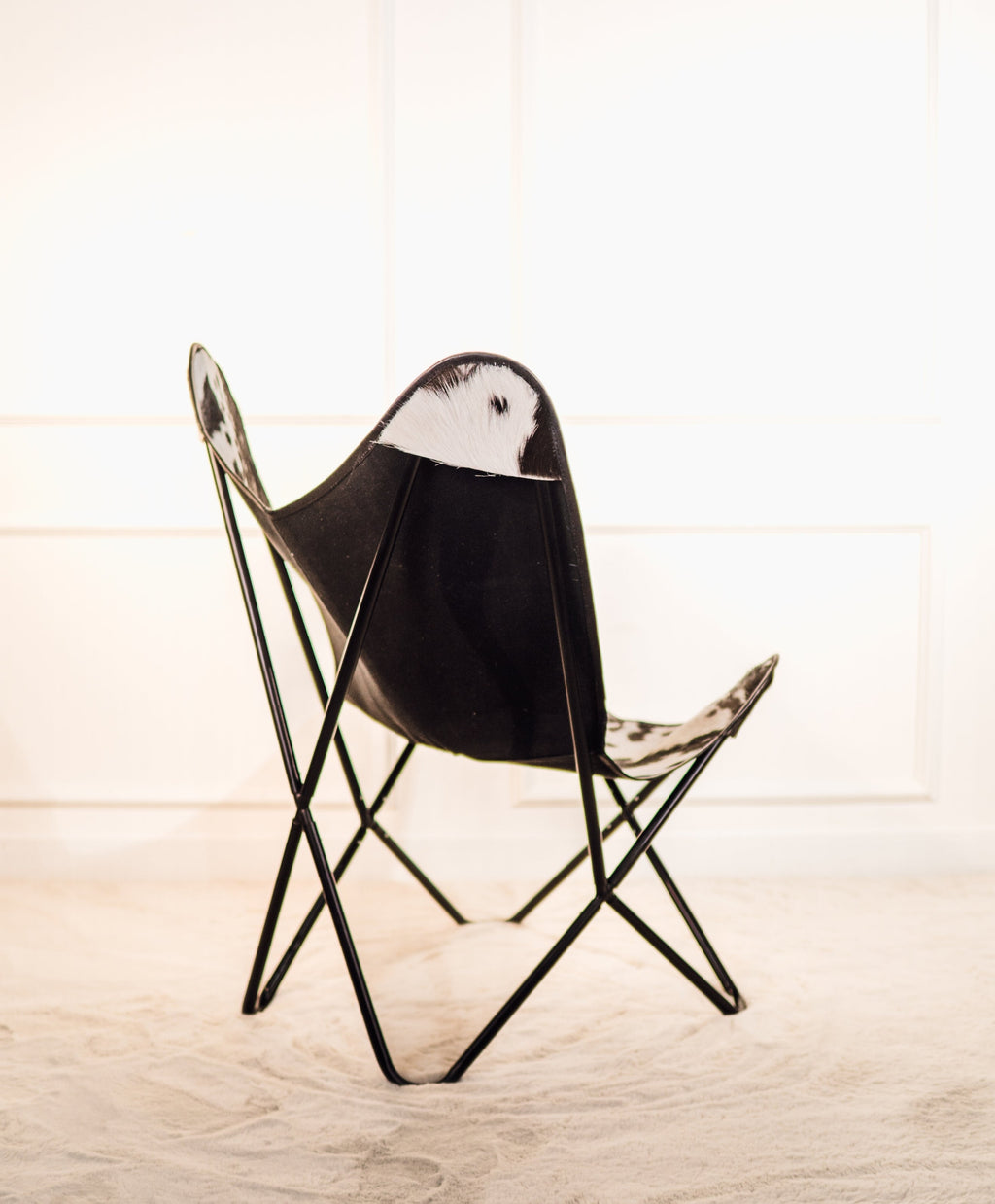 Cowhide Relax Lounge Chair